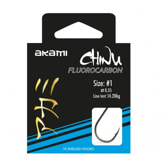 Anzuelos Montados Akami Chinu Nº1
