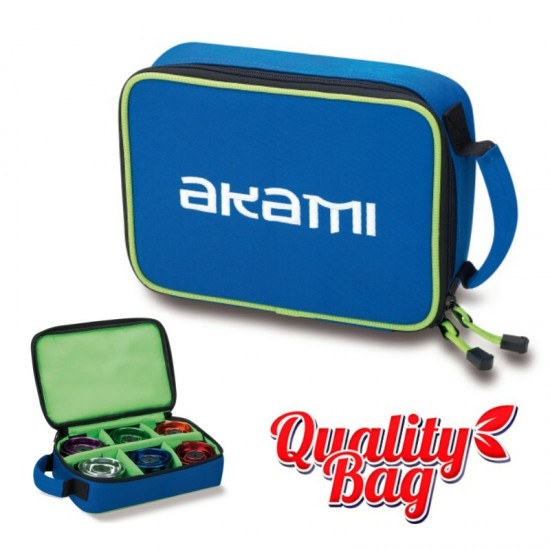 Akami Porta Bobinas RB21 Funda Cañas / Estuche Carretes / Estuche Bobinas