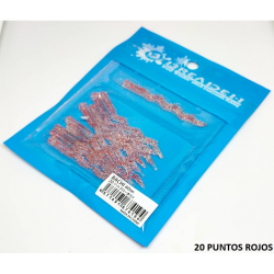 Breaden Bachi Color 20 Red Glow Glitter