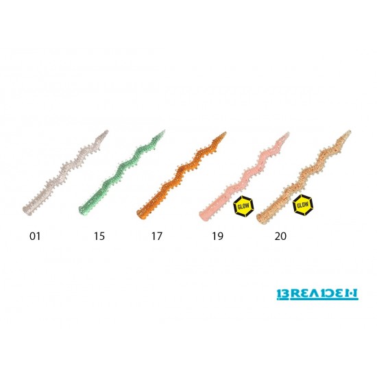 Breaden Bachi Color 20 Red Glow Glitter