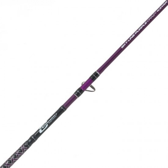 Caña Cinnetic Sky line Purple Crazy Kayak 210 5-30 LB