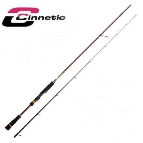 Caña Cinnetic Rextail XBR Tip Run Eging 205MH Eging 