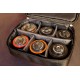 Bolsa Portabobinas Cinnetic Spool Box High End Funda Cañas / Estuche Carretes / Estuche Bobinas