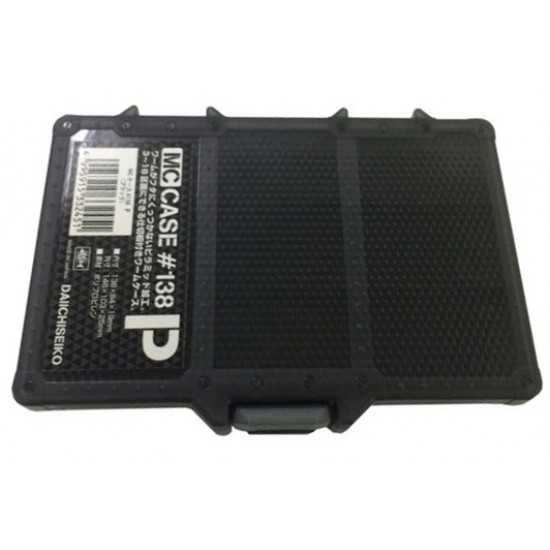 Daichiseeiko MC Case 138P Color Black Caja Porta-Señuelos