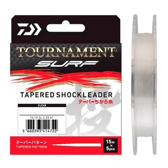 Daiwa Tournament Tapered Shock Leader 0.33/057 MM 