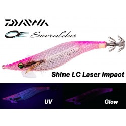 DAIWA 2025 Emeraldas Shine LC Laser Impact #07 Pink Glow Laser