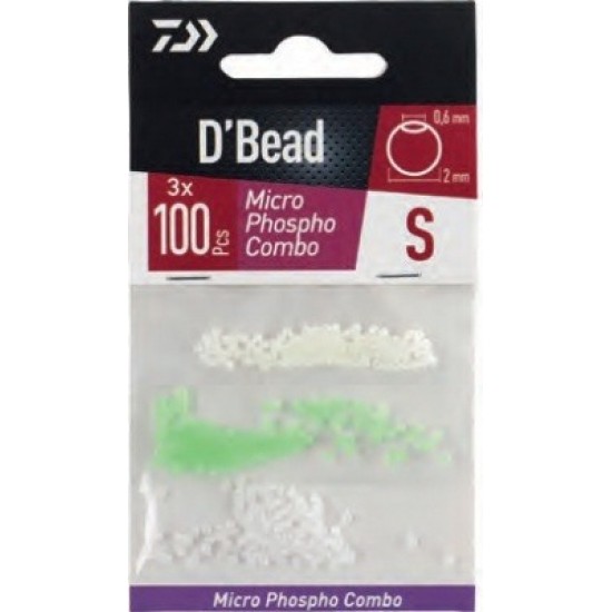 Perlas de Tope Microperlas DAIWA Combo T/F/V Accesorios para Montajes