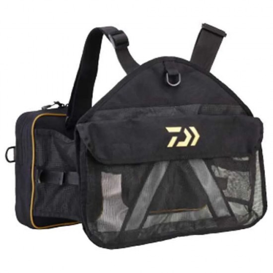 Chaleco Daiwa Wading Black-Gold 