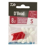 Perlas Flotantes Daiwa Ovales Blanca