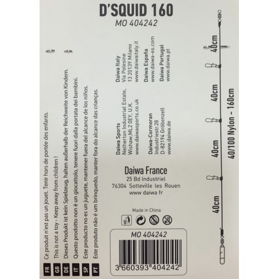 Aparejo Montaje Calamar