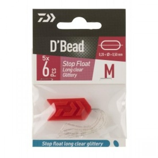 Topes De Silicona Daiwa Transparente XL Accesorios para Montajes