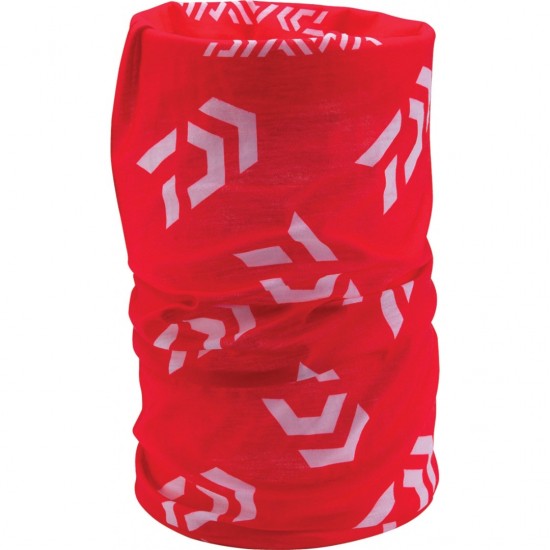 Braga de Cuello Daiwa Color Rojo / Blanco Ropa, Calzado y Gafas