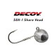Decoy Jighead SGH-1 Cabezas Plomadas