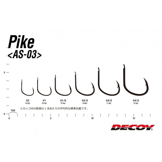 Anzuelo Decoy Pike AS-03  Anzuelos Carbono