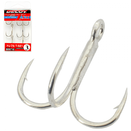 Anzuelo Triple Decoy T-S21  Anzuelos Dobles / Triples