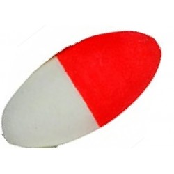Flotantes Ovaladas Color Blanca/Roja Talla 0