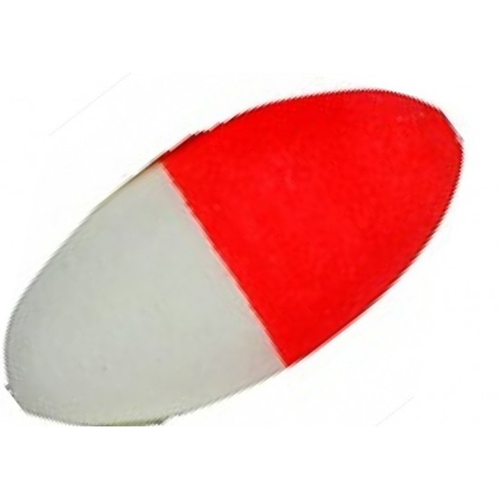 Flotantes Ovaladas Color Blanca/Roja Talla 0 Accesorios para Montajes