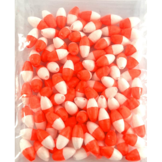 Flotantes Ovaladas Color Blanca/Roja Talla 0 Accesorios para Montajes