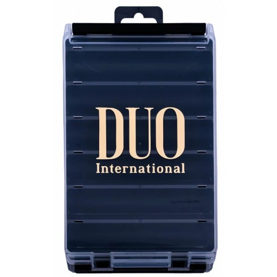 Duo Lure Box Reversible 120 Color Black Caja Porta-Señuelos