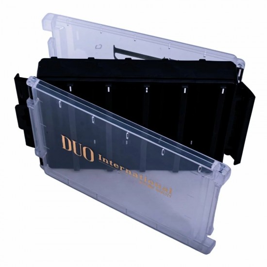 Duo Lure Box Reversible 140 Color Black Caja Porta-Señuelos