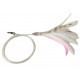 Tuna Trolling Crystal Pulpo White Pink Striped Curricán