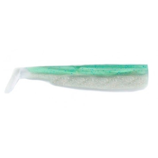 Black Minnow 70 (Bodies)  Color Green Glitter
