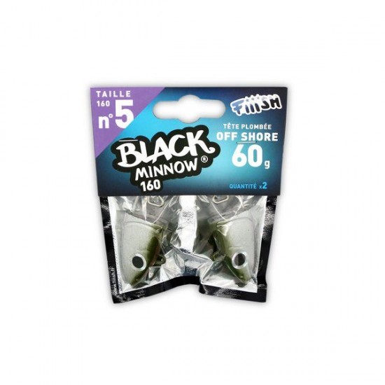 Black Minnow 160 Offshore 60 Gr Color Khaki
