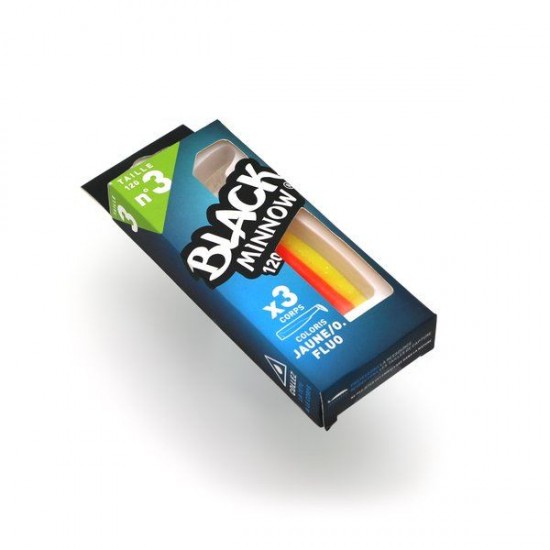 Black Minnow 120 (Bodies)  Color Mango Juice