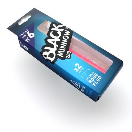 Black Minnow 200 (Bodies) Color Fluo Pink