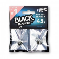 Black Minnow 70 Search 4.5 Gr  Color Khaki
