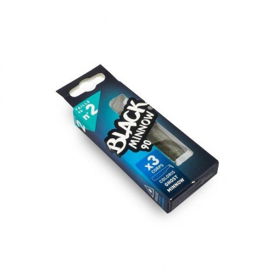 Black Minnow 90 (Bodies)  Color Silver Strike