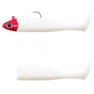 Combo Light Master Shad 100 8 gr White Coco - Red Head