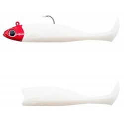 Combo Light Master Shad 100 8 gr White Coco - Red Head