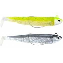 Black Minnow 70 Doble Combo Search 4.5 gr Color Lime Juice - Silver Strike