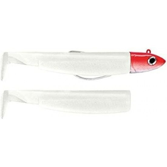 Black Minnow 70 Combo - Off Shore Color White Red