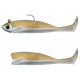 Combo Light Master Shad 75 6 gr Khaki Vinilos