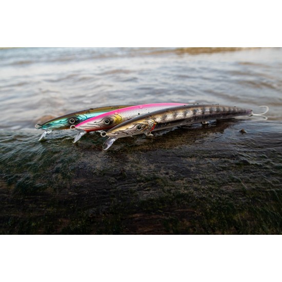 Fishus Espetron Long Minnow Suspendig Color Sandeel