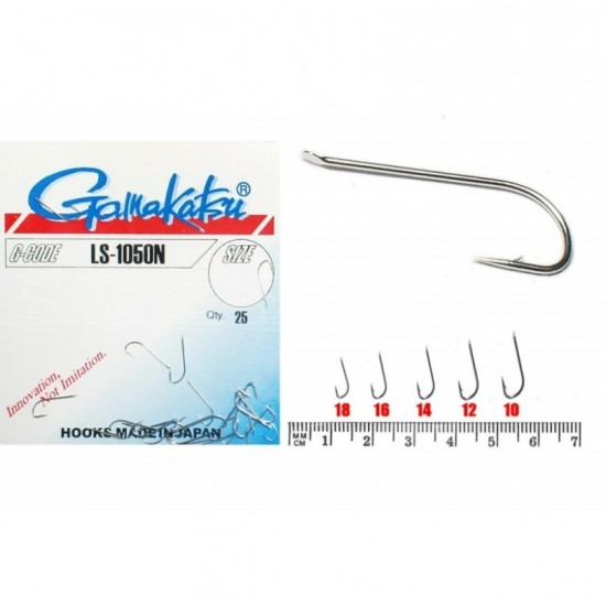  Anzuelo Gamakatsu LS-1050N  Anzuelos Carbono