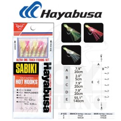 Sabiki Hayabusa Mix Flasher S505E