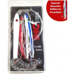 Imc Fishing Montaje Curri Bala + 2 Pulpos Color White Bait