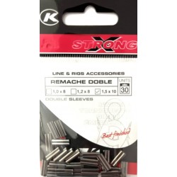 Tubo De Remache Kali Kunnan Doble X Strong 1.5 x10