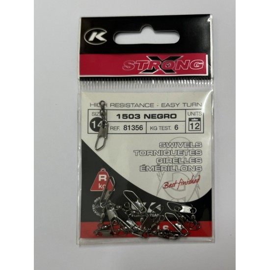 Kali Kunnan  Rolling Strong con Imperdible 1503 Emerillones y Conectores