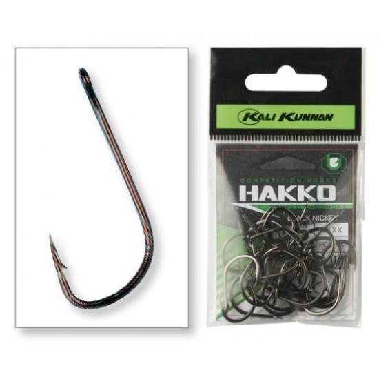 Anzuelo Kali Kunnan Hakko Competition Hook 10006-BN Sode Ring Anzuelos Carbono