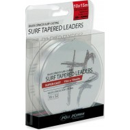 Surf Tapered Leaders Kali Kunnan Trasnparente 0.26/0.57 mm