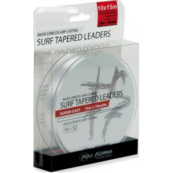 Surf Tapered Leaders Kali Kunnan Trasnparente 0.26/0.57 mm