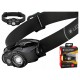 Linterna Ledlenser MH4 Frontal Recargable Linternas / Lamparas / Luz quimica / Soporte Luz