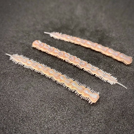 Lunker Laiyoworm Color Flesh Vinilos