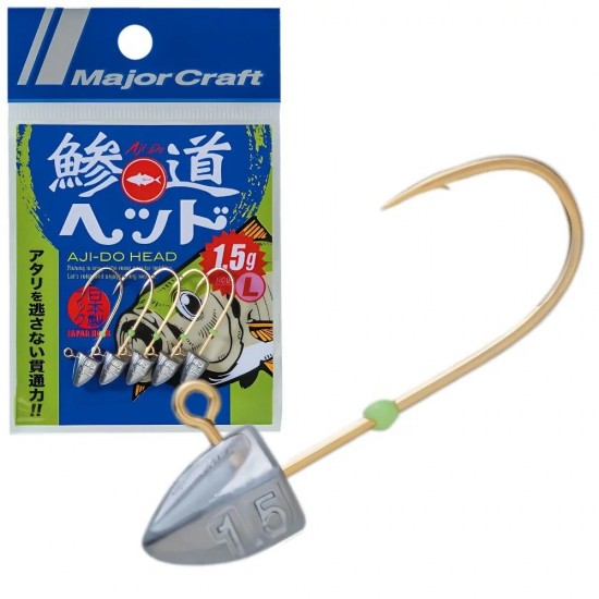 Major Craft Aji-Do Head L Cabezas Plomadas