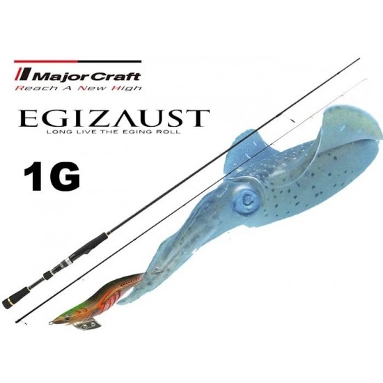 Caña Major Craft Egizaust 1G Eging 862M Eging 