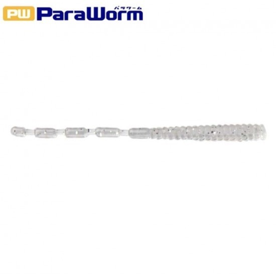 Major Craft Para Worm Soft Pintail Color 41 Kaimura Clear